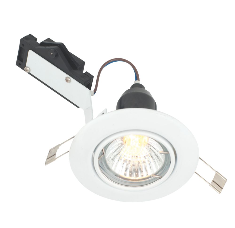 LAP Adjustable Downlight Gloss White 240V Reviews