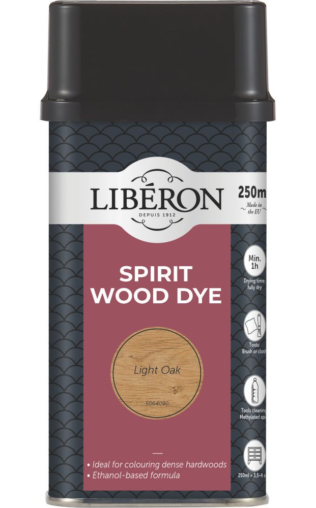 Liberon Ethanol Based Wood Dye Light Oak 250ml Reviews