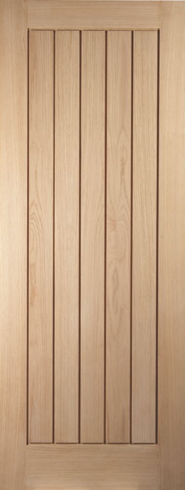 Jeld Wen Oregon Unglazed Unfinished Panelled Interior Panelled