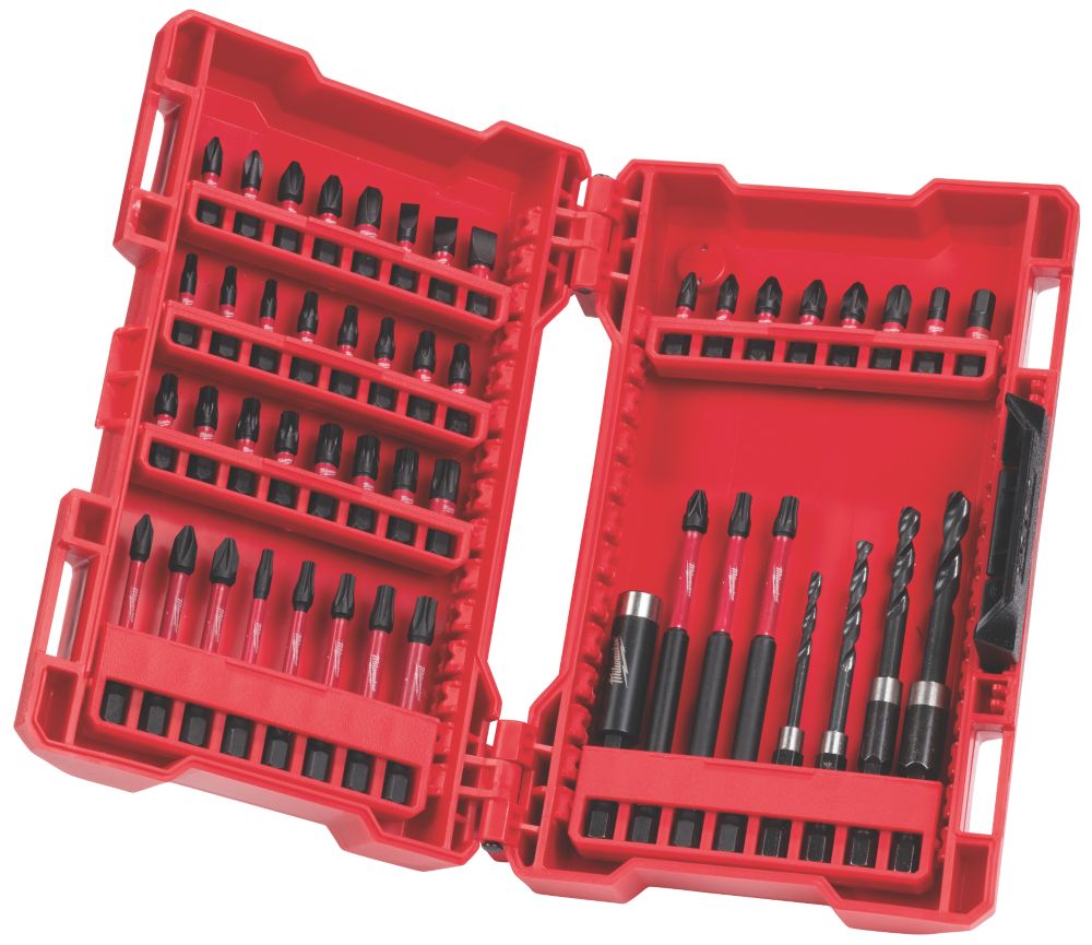 Milwaukee Mixed Shockwave Screwdriver / Drill Bit Set 48 Pieces Reviews