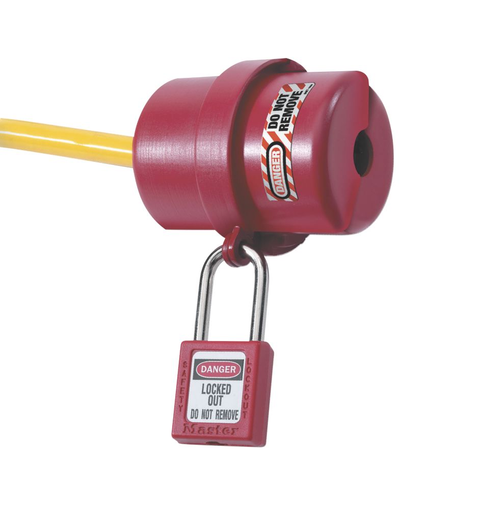 Master Lock Rotating Electrical Plug Lockout 110V / 220V