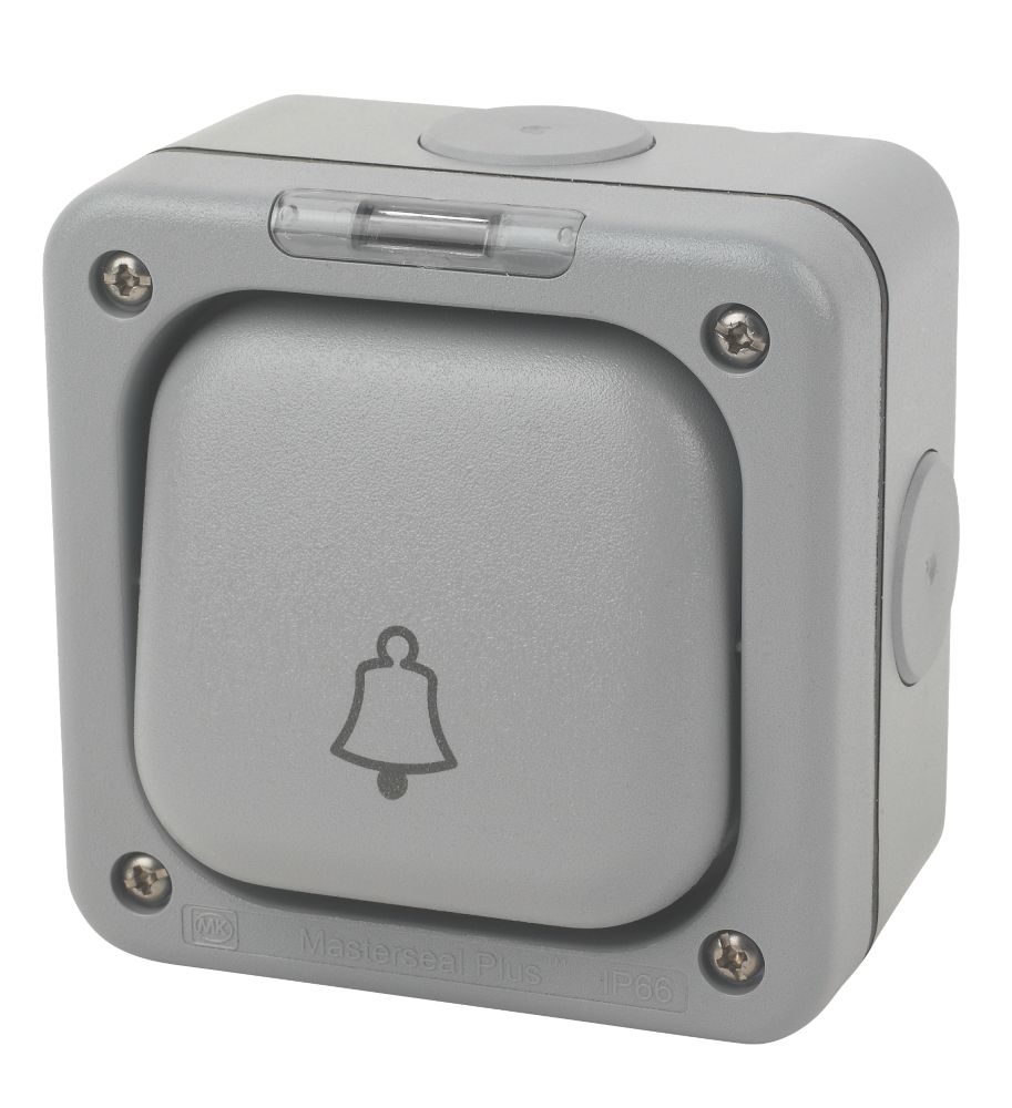 MK IP66 10A 1-Gang 1-Way Weatherproof Outdoor Bell Switch Reviews