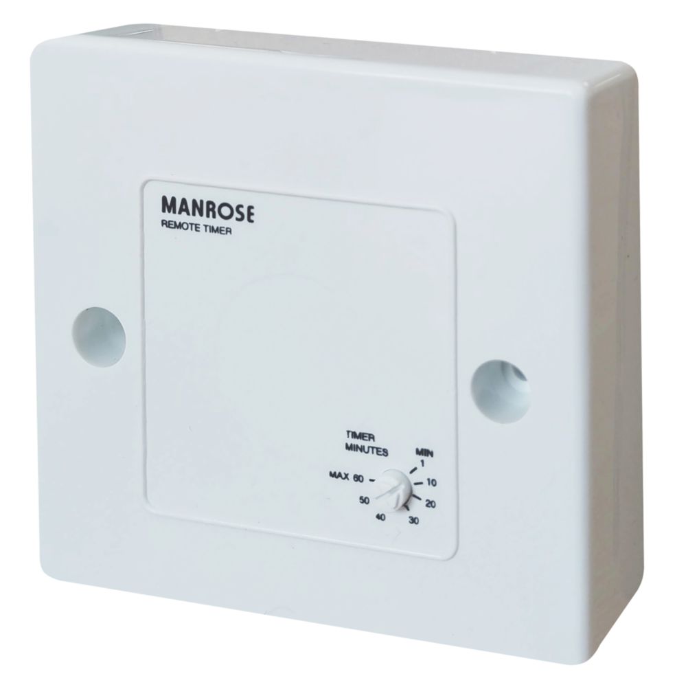 Manrose 1351 Remote Bathroom Fan Timer Control Reviews