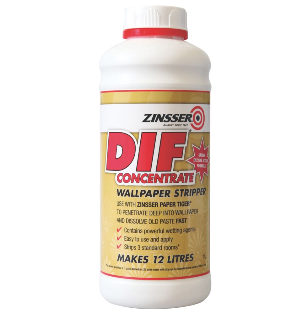 Zinsser DIF Wallpaper Stripper Concentrate 1Ltr Reviews