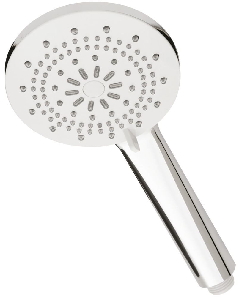 Triton Finish 5 Mode Shower Head.Triton Olivia Shower Head Chrome 120 X 250mm Hand Held Shower Heads Screwfix Com