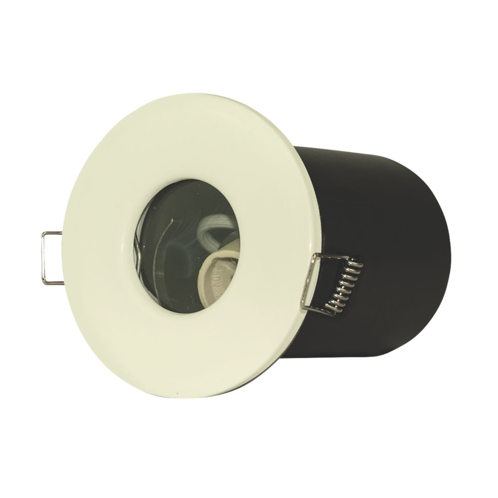 LAP Fixed Fire Rated Downlight Matt White 230-240V