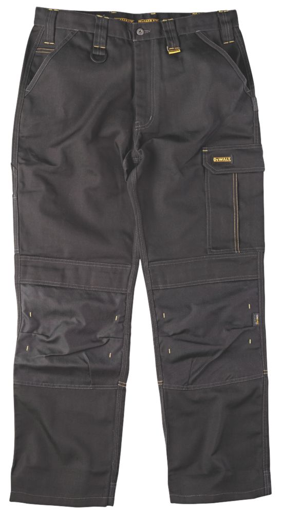 DeWalt Ridgeley Work Trousers Black 30