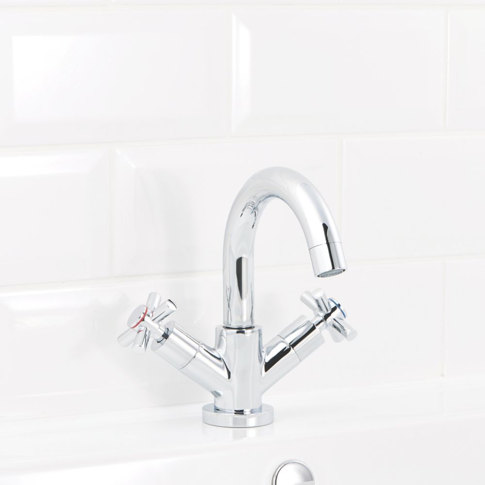 Seaford Basin Mono Mixer Tap with Pop-Up Waste