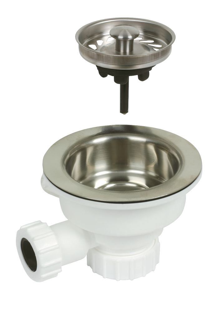 Opella Strainer Waste With Overflow