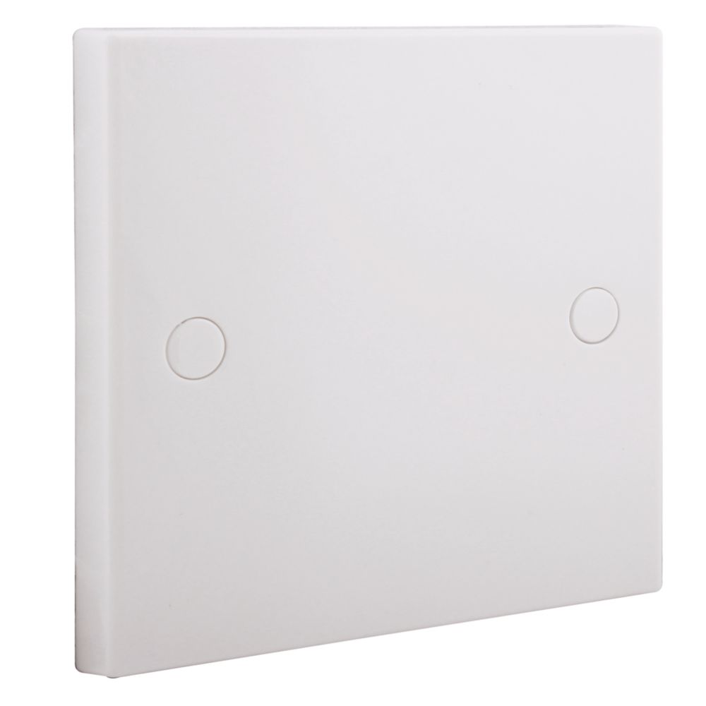 British General 900 Series 1-Gang Blanking Plate White