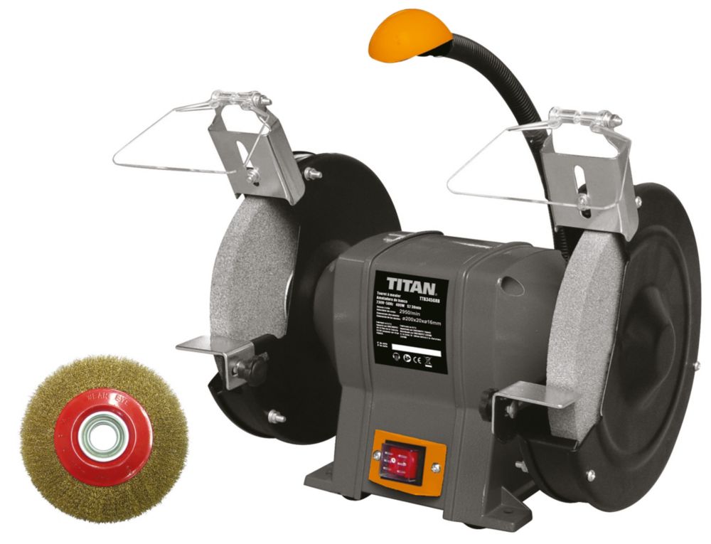 Titan TTB521GRB 200mm Electric Bench Grinder 240V Reviews