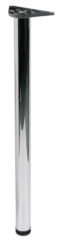 Hafele Worktop Leg Chrome 870mm Worktop Fittings Screwfix Com
