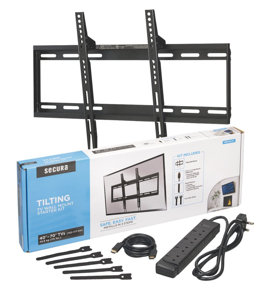 Sanus TV Wall Mount Kit Tilt 40-70