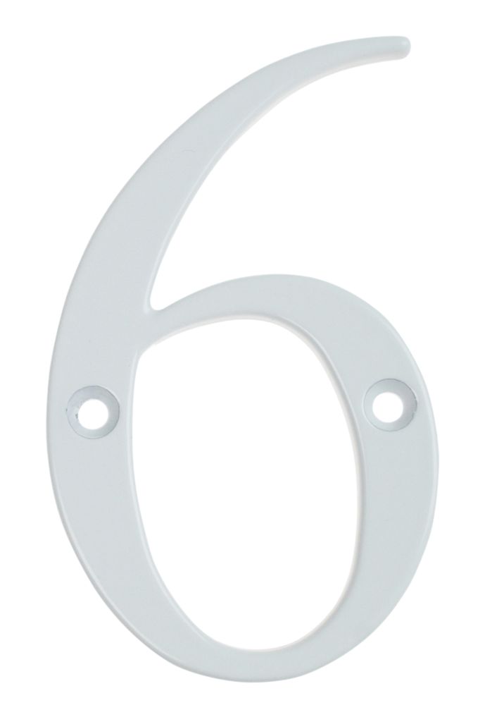 Fab & Fix Door Numeral 6, 9 White 80mm Reviews