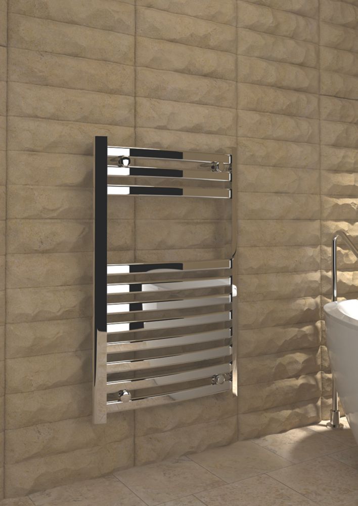 Kudox Verna Designer Towel Radiator 800 x 500mm Chrome