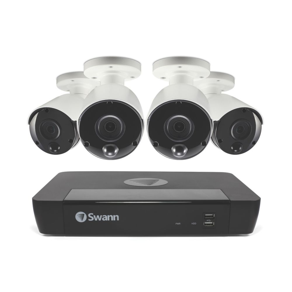 Swann SWNVK-885804-UK 8-Channel NVR CCTV Kit & 4 Cameras