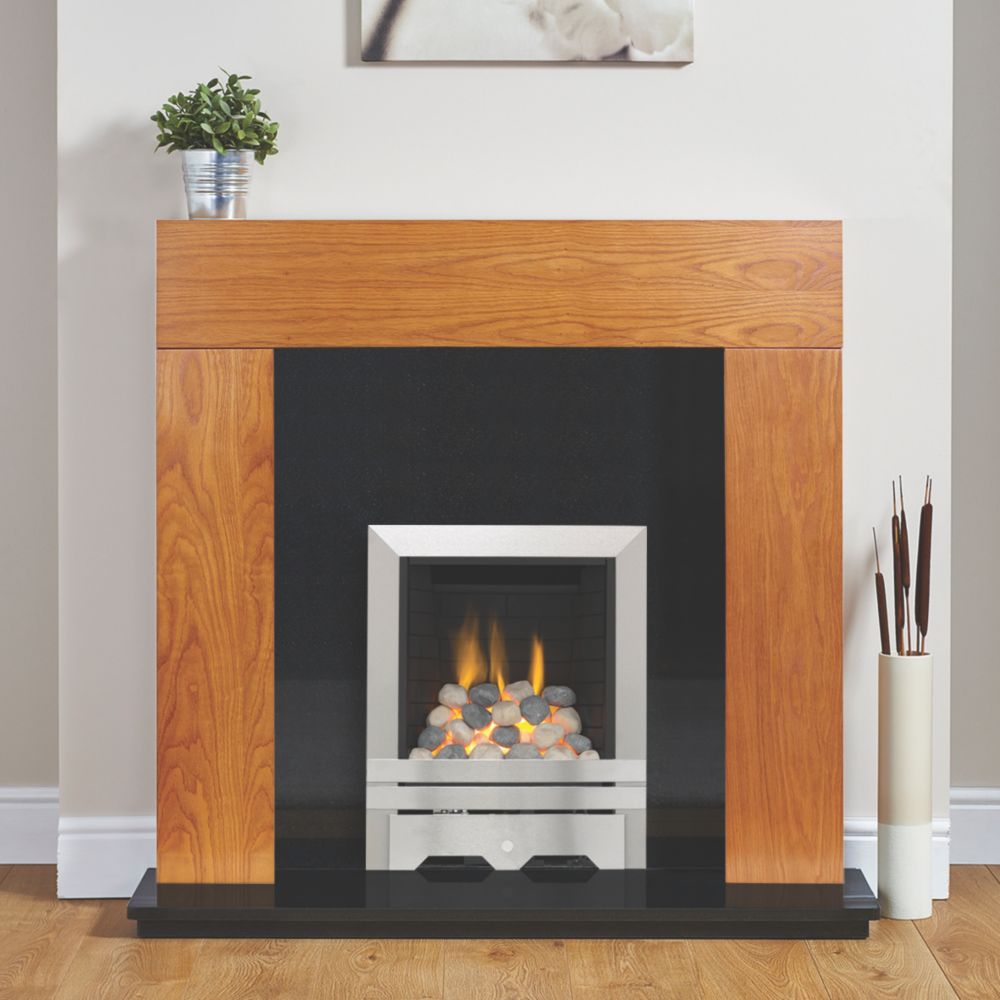 Focal Point Lulworth Stainless Steel Rotary Control Inset Gas Full Depth Fire Reviews