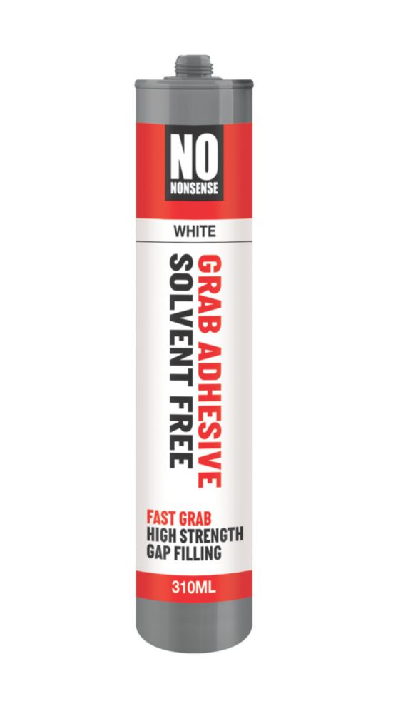 No Nonsense 11665502 Grab Adhesive Solvent-Free White 310ml Reviews