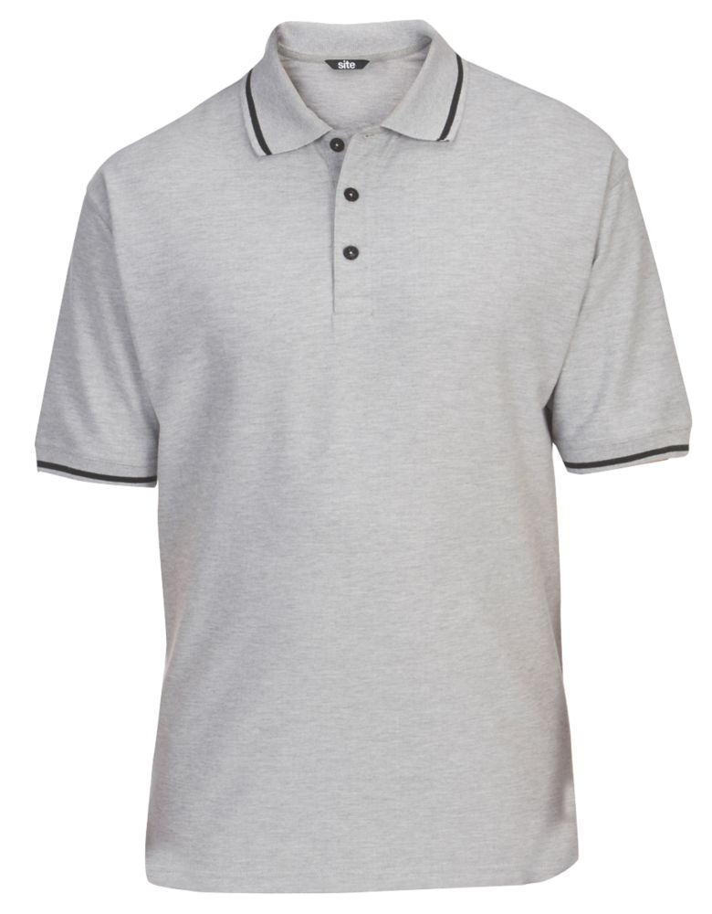 Site Tanneron Polo Shirt Grey X Large 49