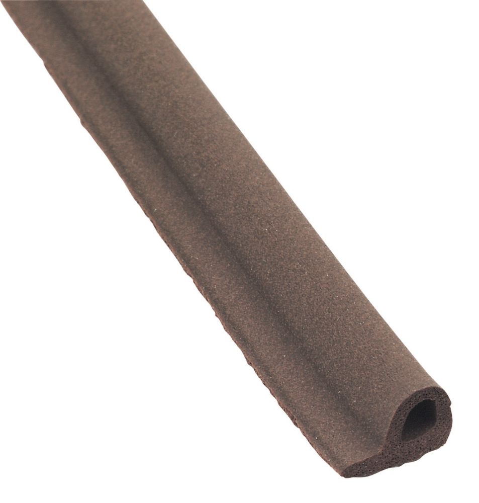 Stormguard EPDM Rubber P Strip Brown 20m