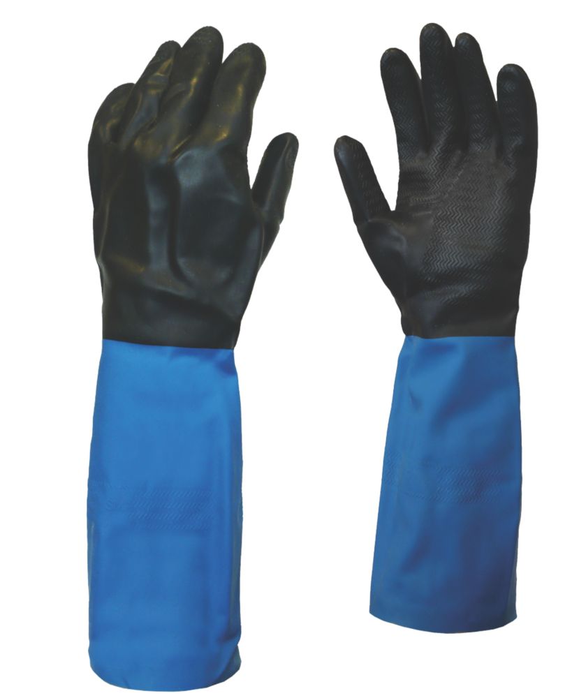 Showa Chem Master Gauntlets Blue/Black X Large Reviews