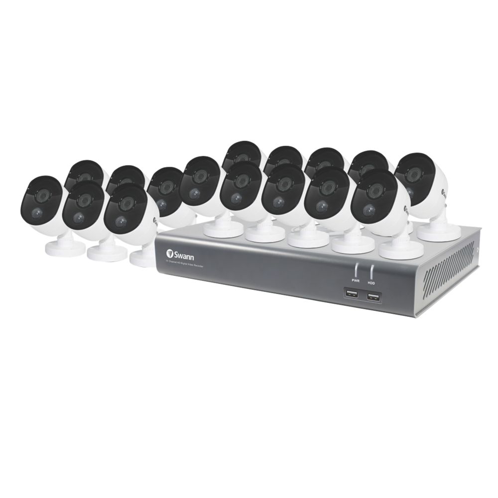 Swann SWDVK-1645816V-UK 16-Channel CCTV Kit & 16 Cameras Reviews