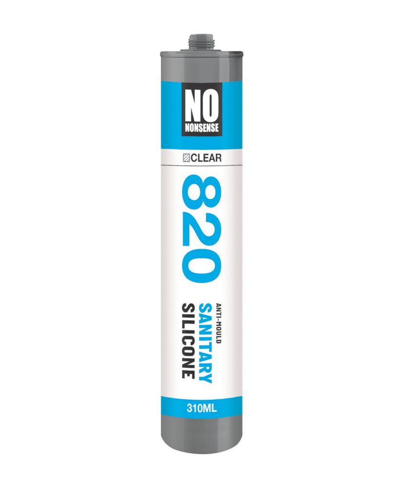 No Nonsense Sanitary Silicone Clear 310ml Reviews