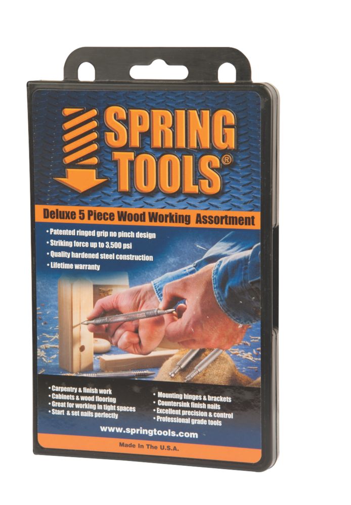 Spring Tools Spring Tools Woodworking Set 5 Pieces