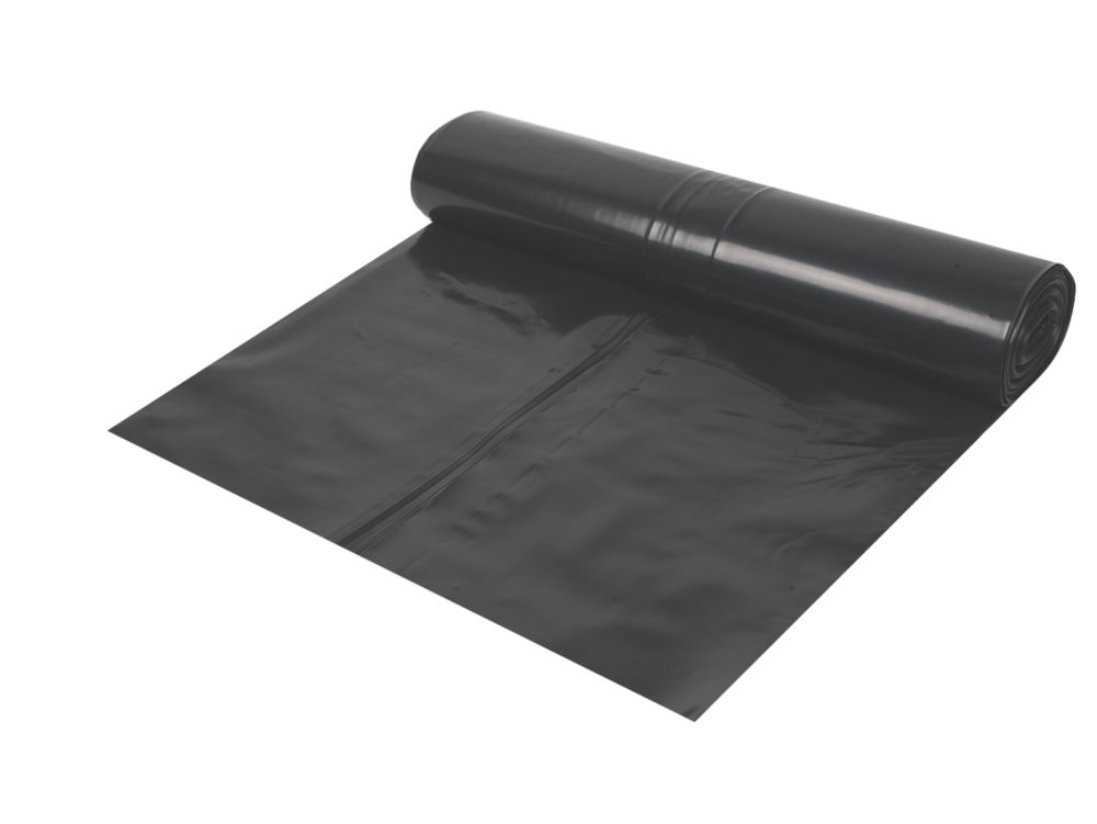 Capital Valley Plastics Ltd Damp-Proof Membrane Black 1000ga 25 x 4m Reviews