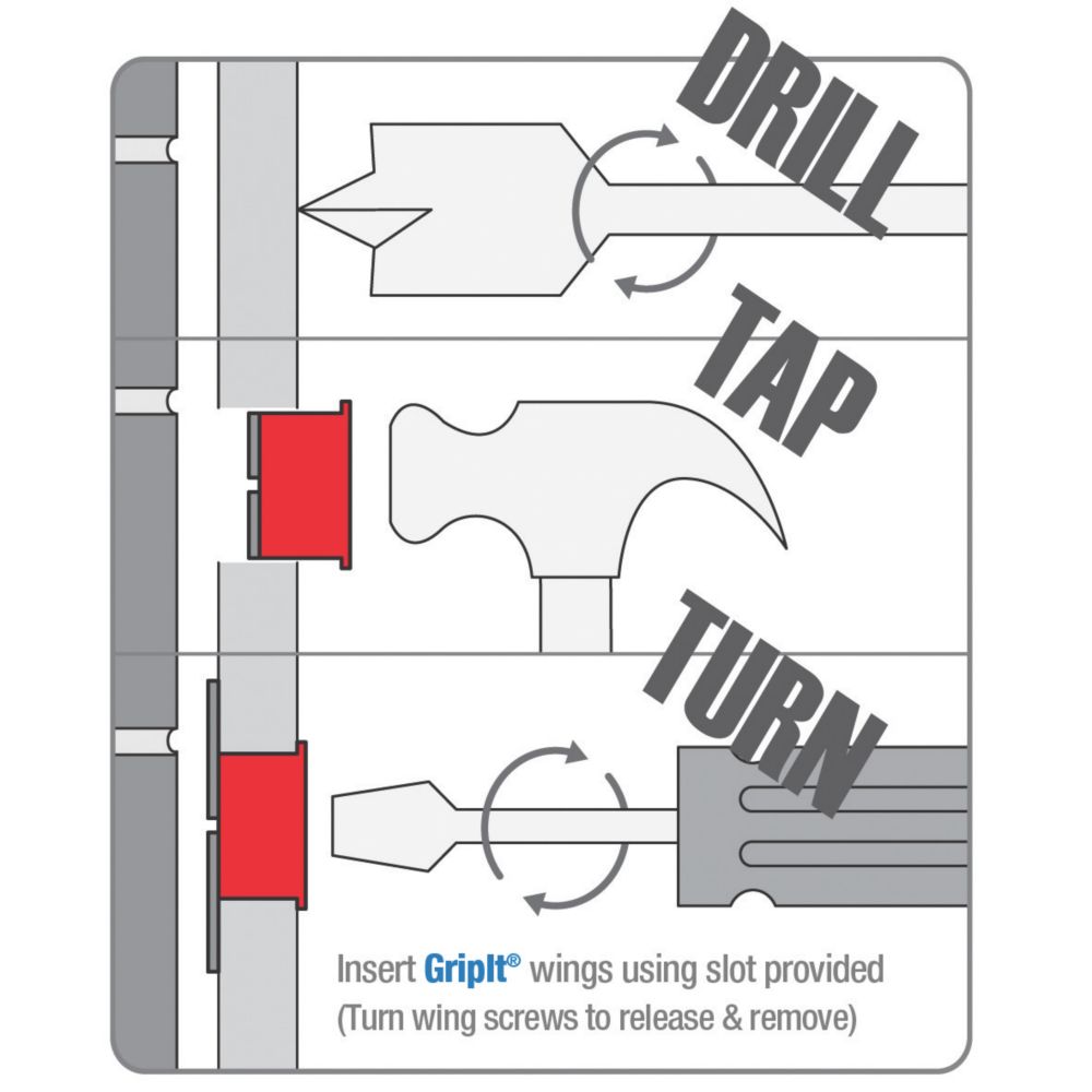 GripIt 20mm Undercutting Tool