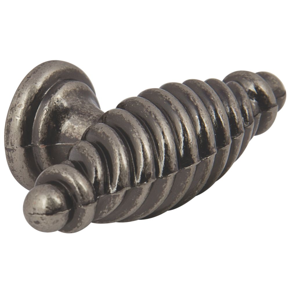 Hafele Twister Cabinet Knob Antique Pewter 23mm Cabinet Knobs
