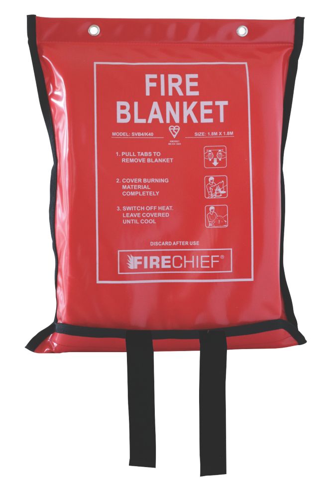 Firechief Fire Blanket with Soft Case 1.8 x 1.8m Reviews