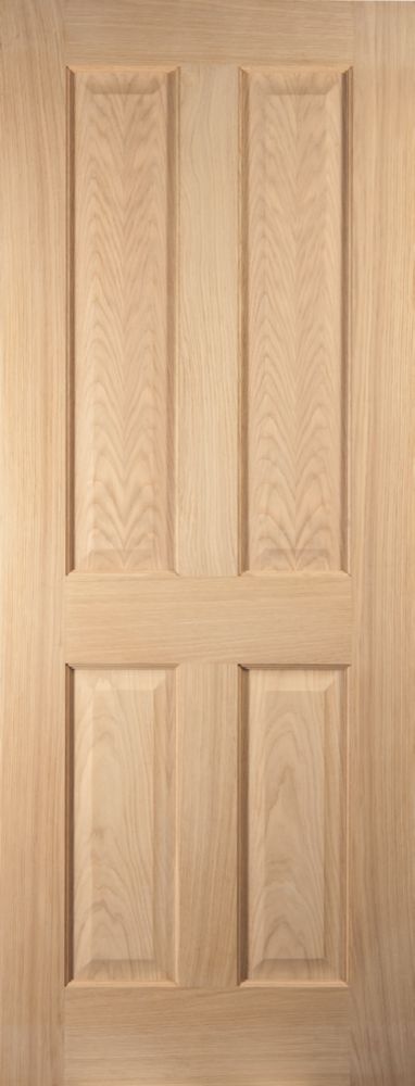 Jeld Wen Oregon Unglazed Unfinished Panelled Interior Door 2040 X