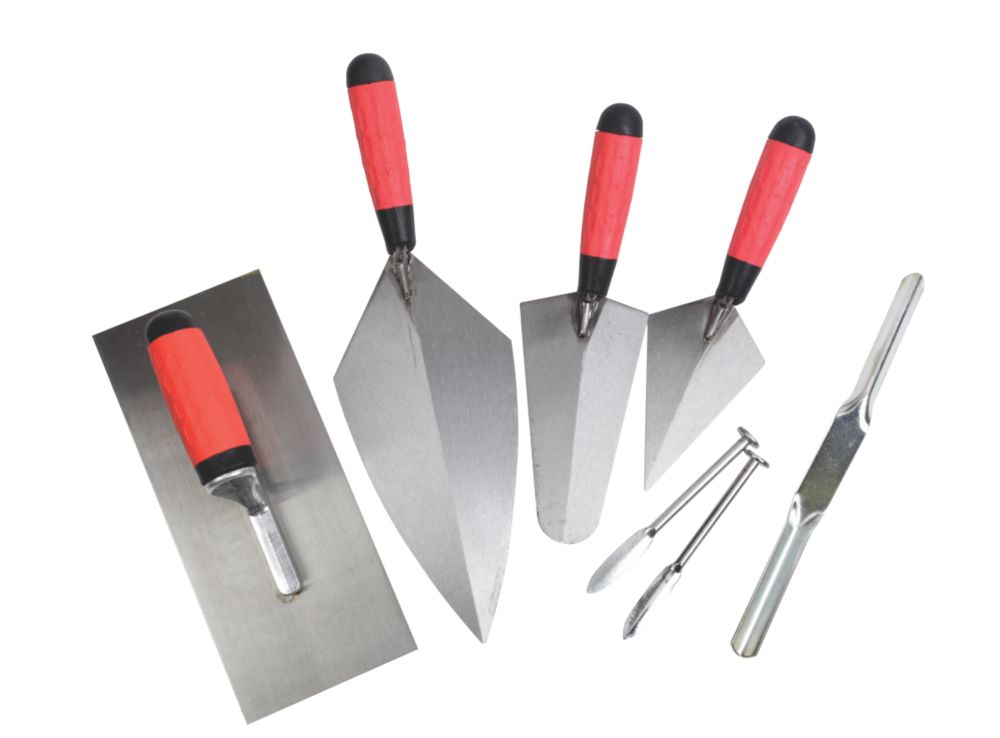 Soft-Handled Trowel Set 6 Pieces