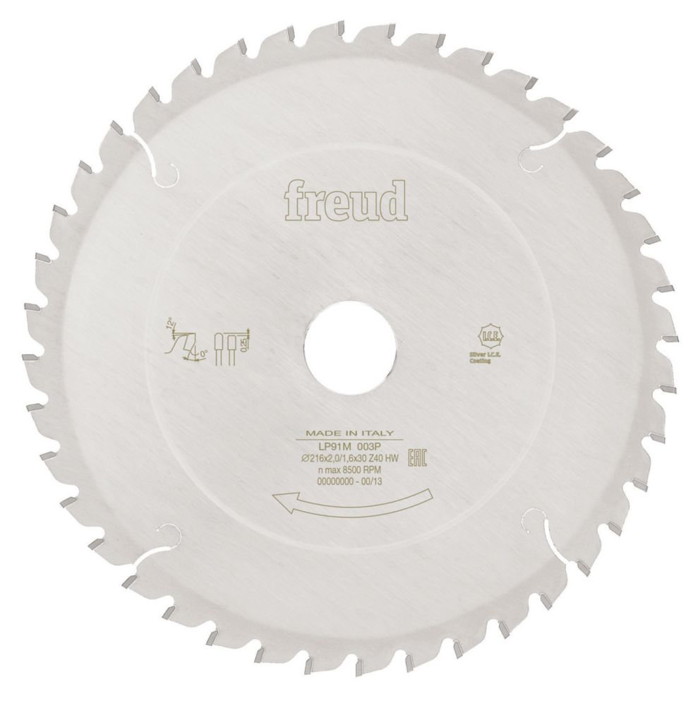 Freud Ultimate Circular Saw Blade 216 x 30mm 40T Reviews