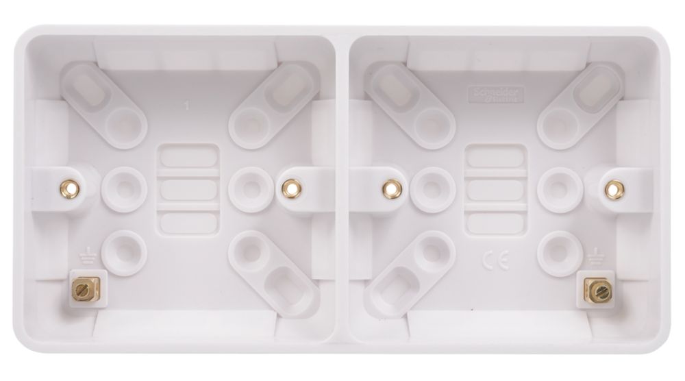 Schneider Electric Lisse Dual Surface Pattress 25mm