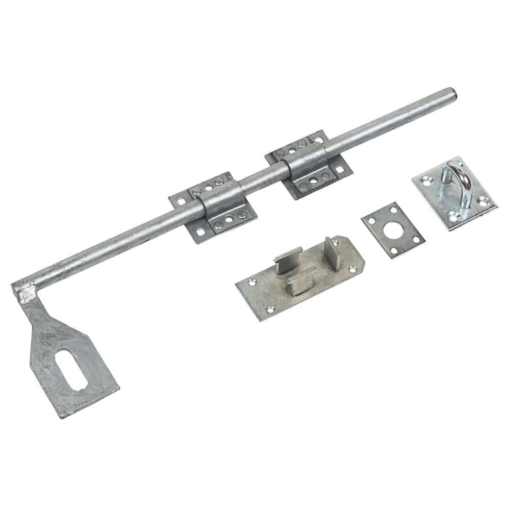 Smith Locke Door Bolt Galvanised 458mm Pad Gate Bolts