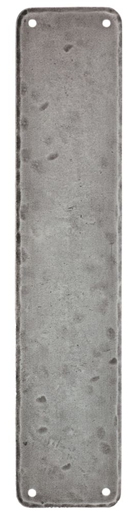 Carlisle Brass Hand-Forged Push Plate Pewter Effect 65 x 315mm Reviews