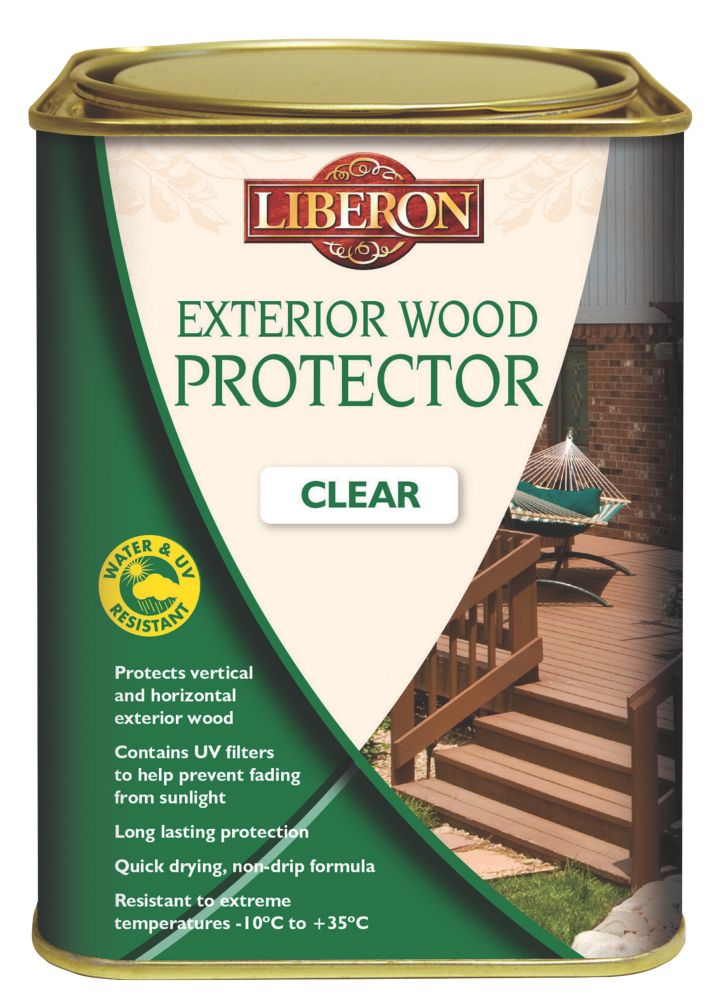 Liberon Exterior Wood Protector Clear 1Ltr Reviews