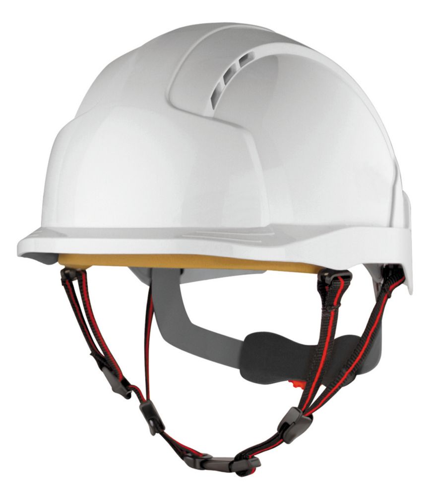 JSP Evolite Skyworker Industrial Height Safety Helmet White Reviews