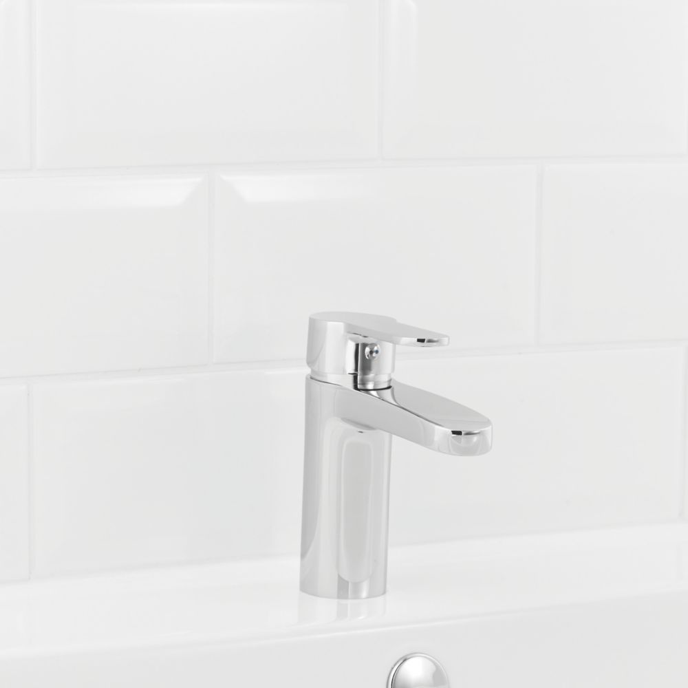 Lecci Single Lever Basin Mono Mixer with Pop-Up Waste