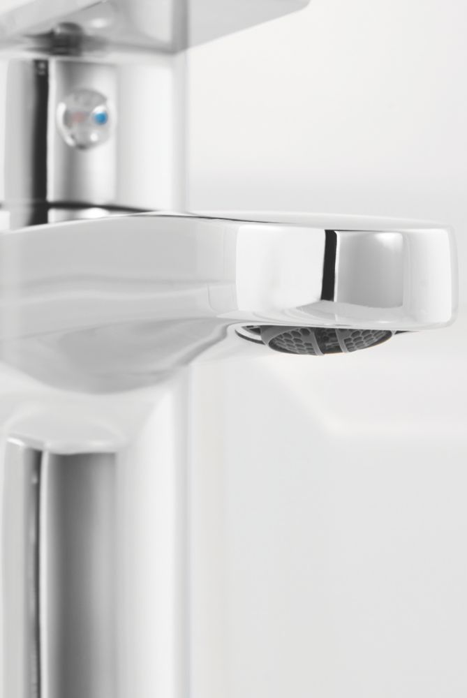 Lecci Single Lever Basin Mono Mixer with Pop-Up Waste