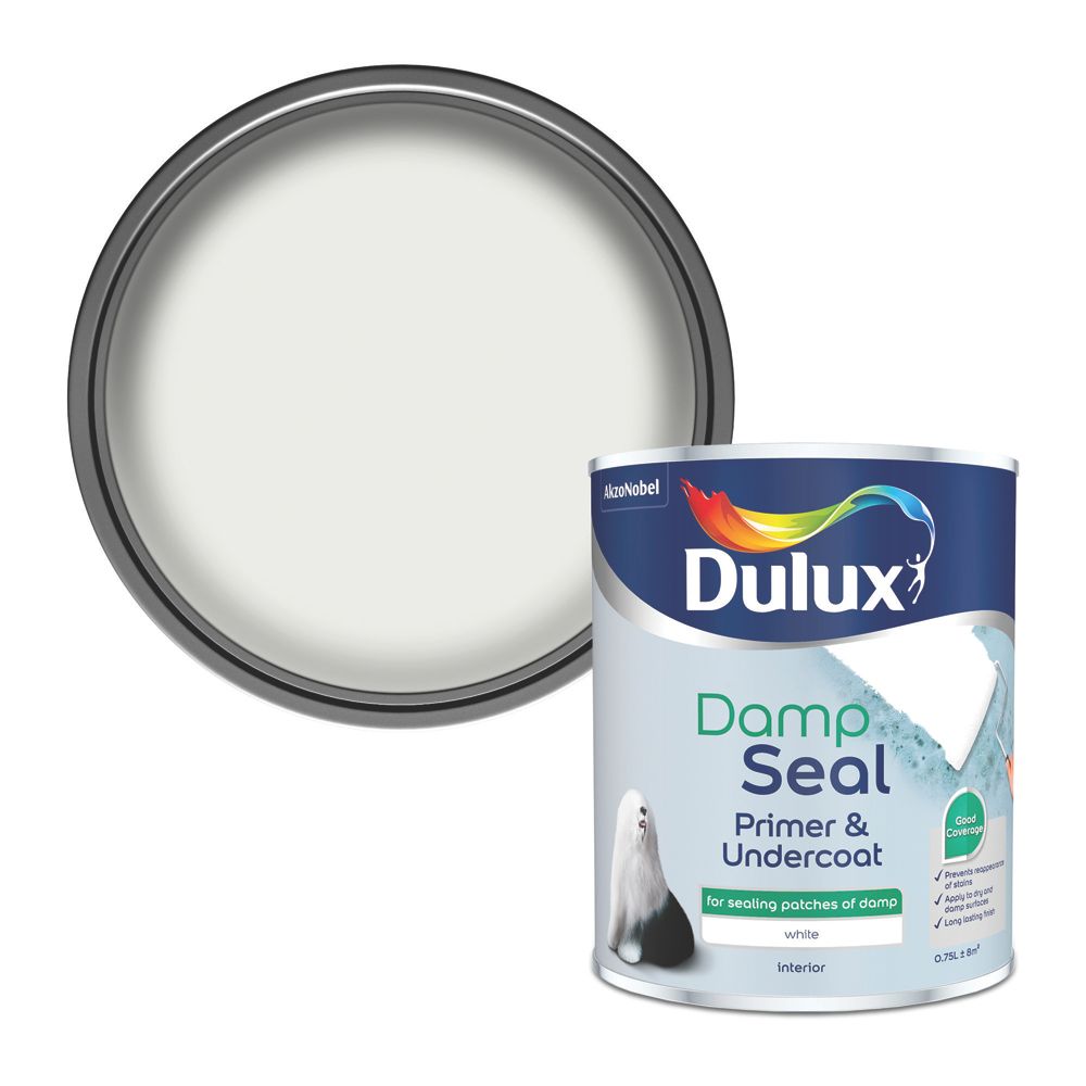 Dulux Damp Seal White 750ml Specialist Paints Screwfix Com