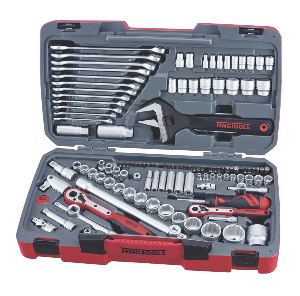 Teng Tools Mixed Drive Socket & Tool Set 127 Pieces Reviews