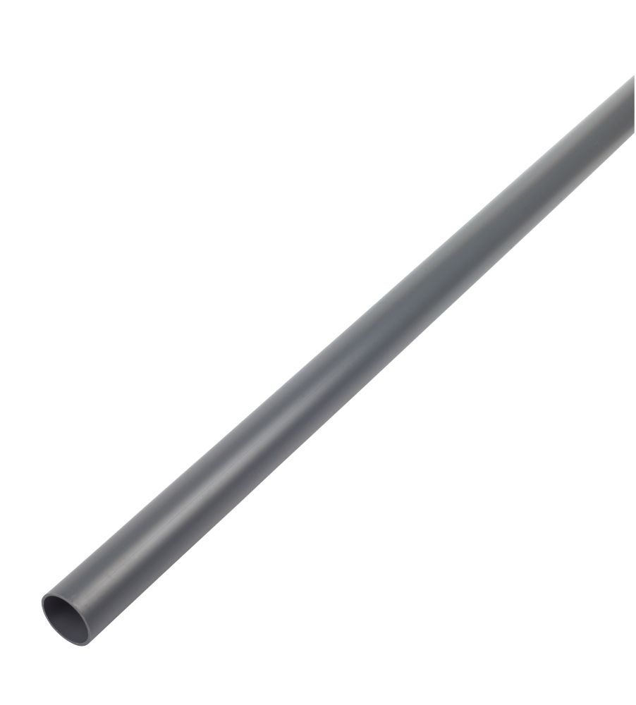 FloPlast Solvent Weld Waste Pipe Grey 40mm x 3m Reviews