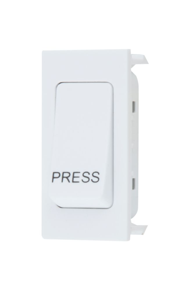 LAP EMSW14W 1-Way 16A Retractive 'Press' Switch White Reviews