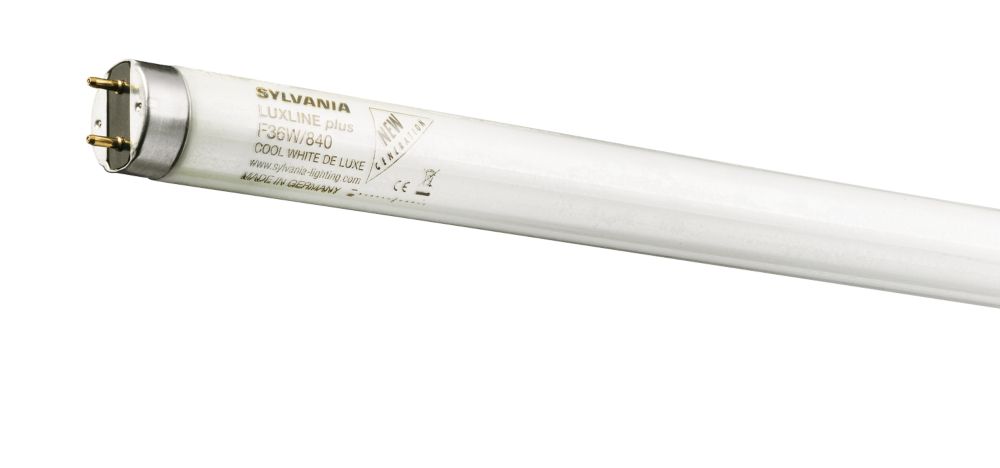 Sylvania Luxline Plus G13 T8 Fluorescent Tube 3350lm 36W 1199mm Reviews