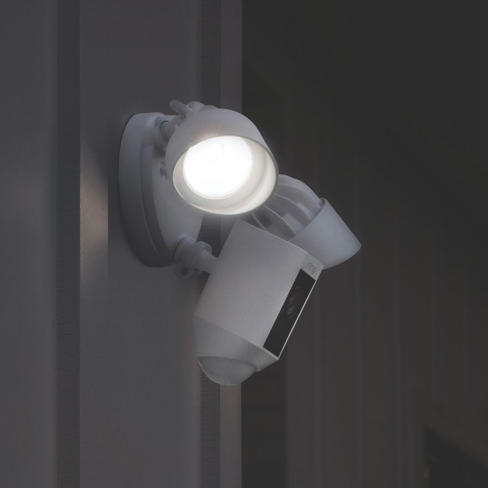 Ring Floodlight Camera PIR White