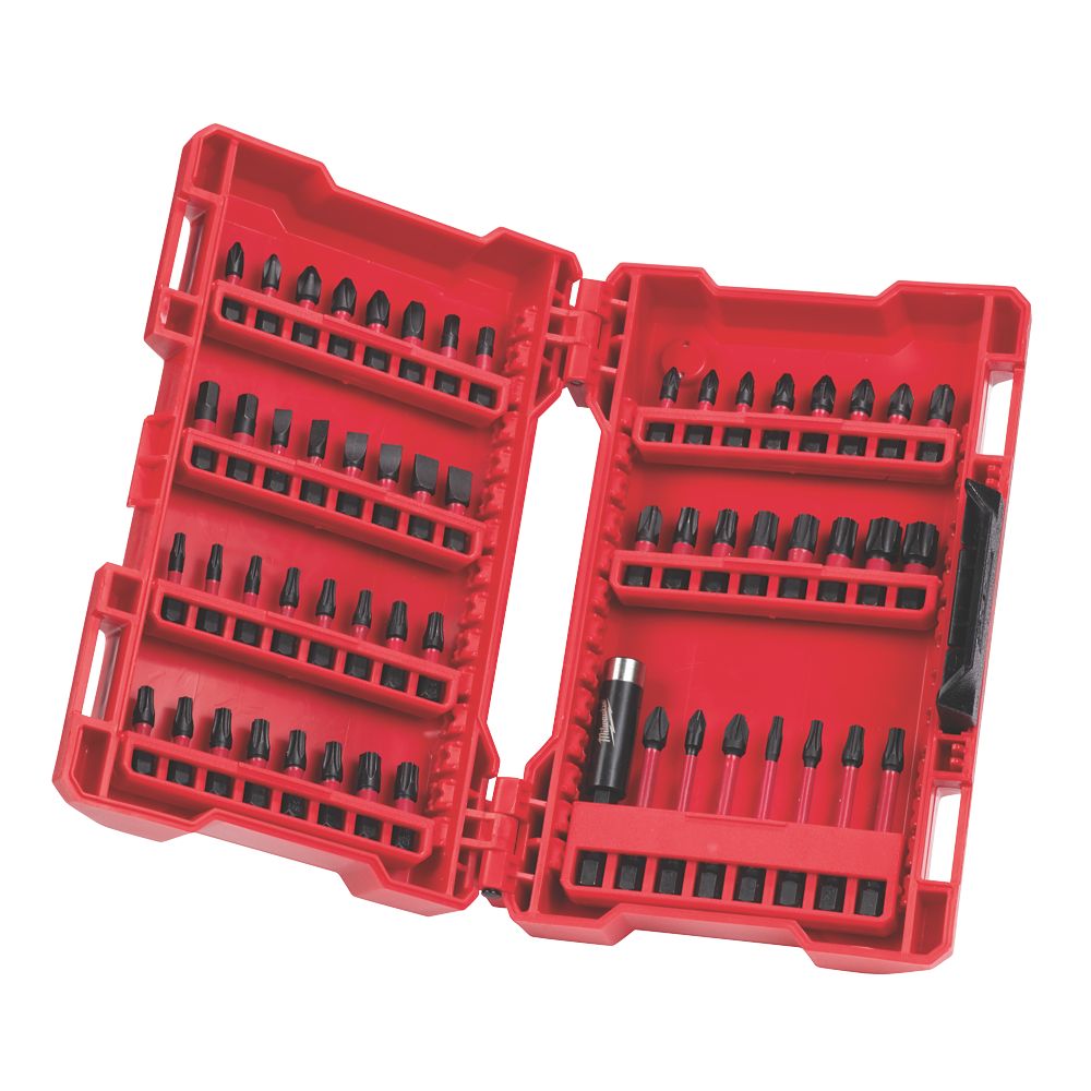 Milwaukee Mixed Shockwave Screwdriver Bit Set 57 Pieces Reviews