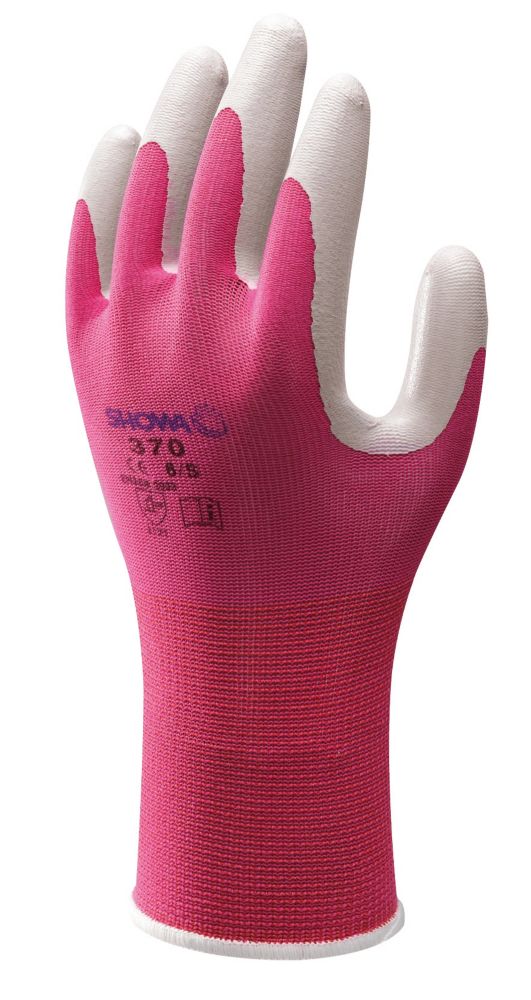 Showa 370 Floreo Nitrile Gloves Pink Medium Reviews